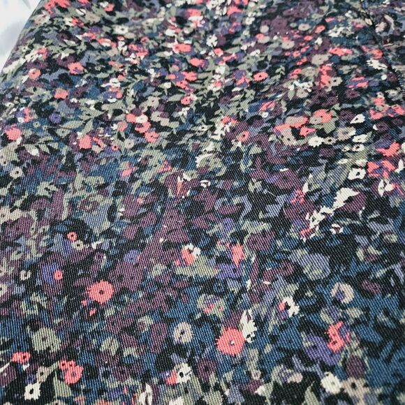 Gloria Vanderbilt Amanda Womens Pants Multi-Color Size 12 Cotton Blend Button Zi - Picture 10 of 12